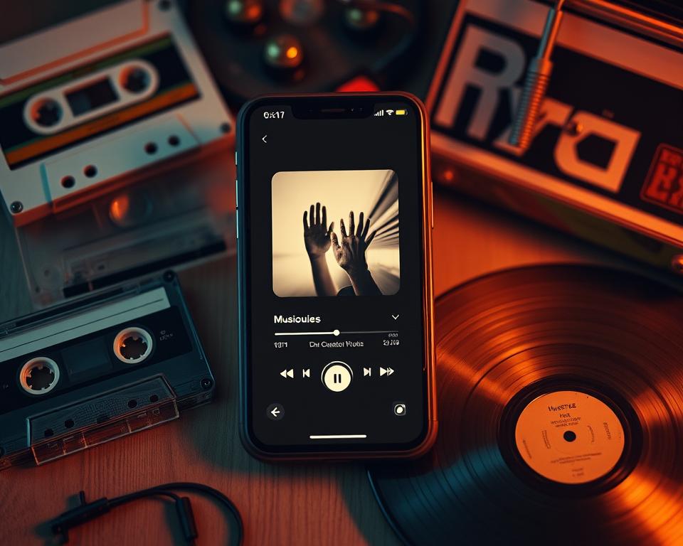 App de músicas nostálgicas