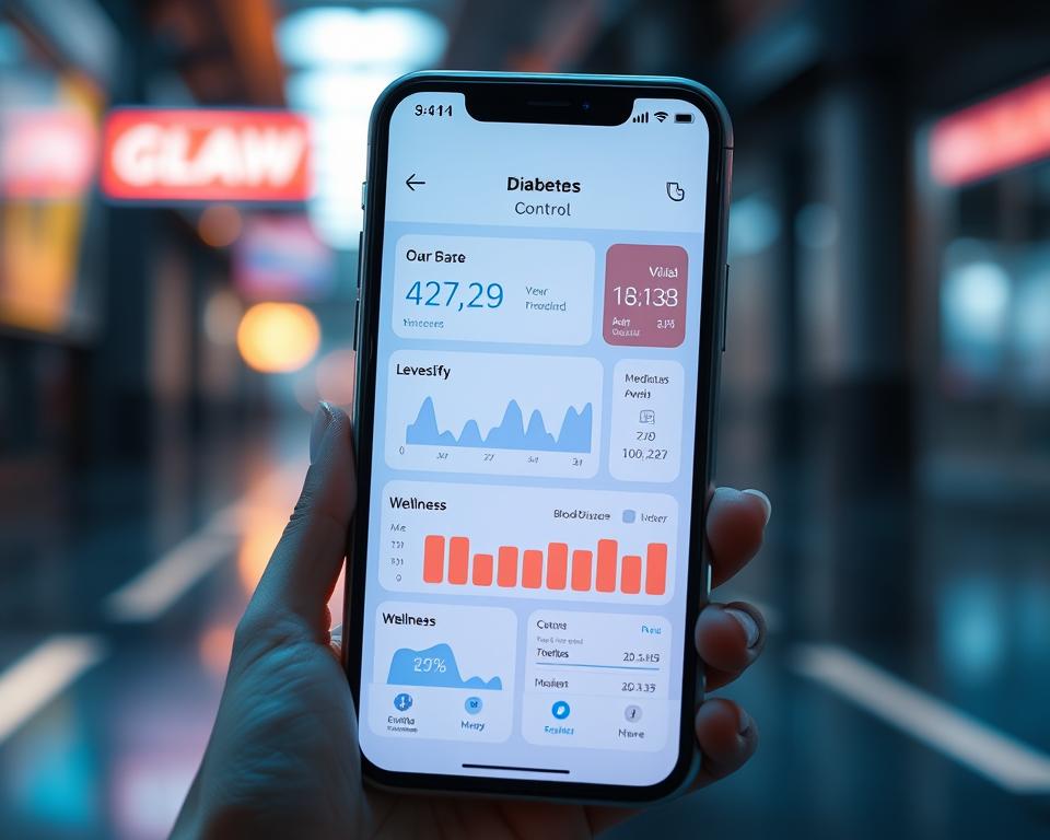 aplicativo de controle de diabetes