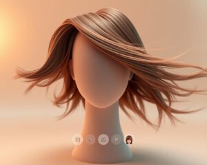 app para simular cabelo