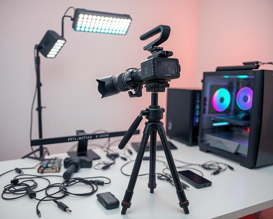 equipamentos para transmissão ao vivo