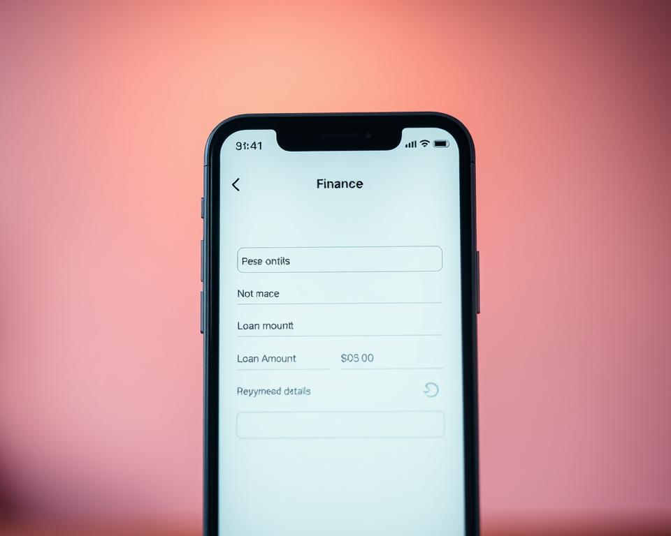 Contratação de empréstimo pelo celular