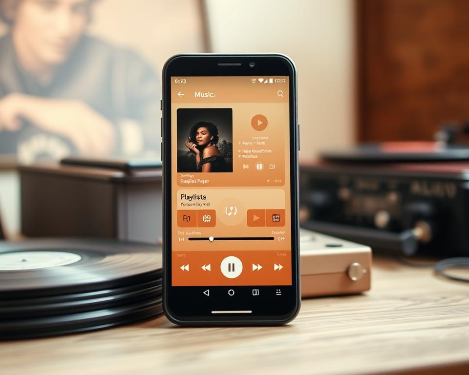 Recursos de Aplicativo de Música Nostálgica