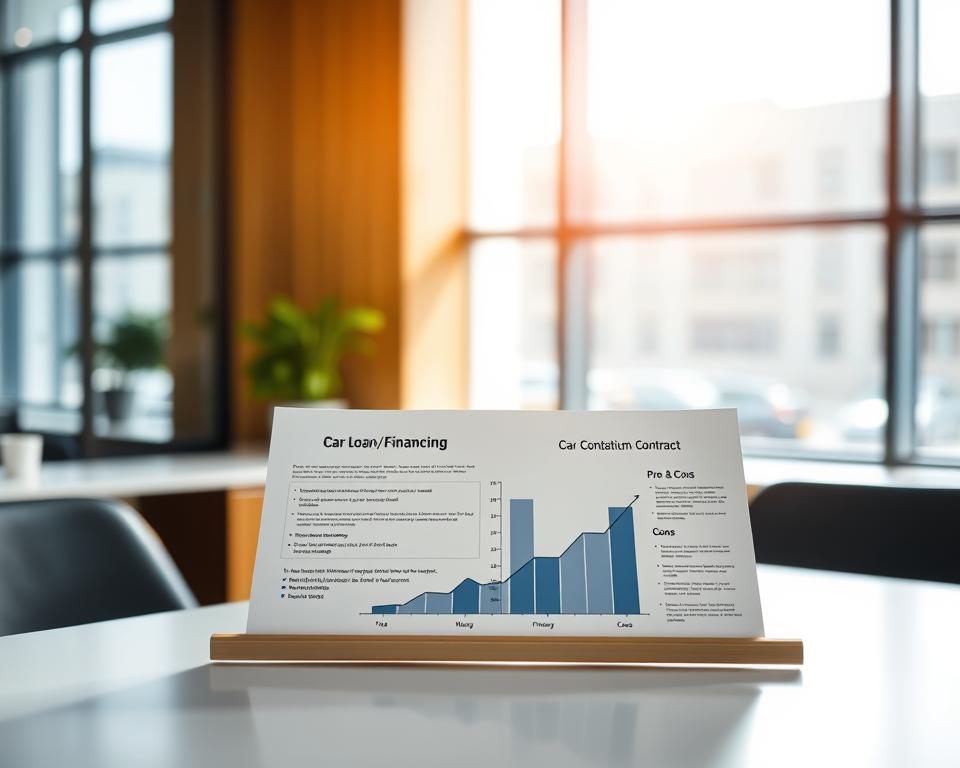 como escolher entre financiamento e consórcio