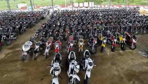 Leilão de Motos com Desconto de 50% na FIPE