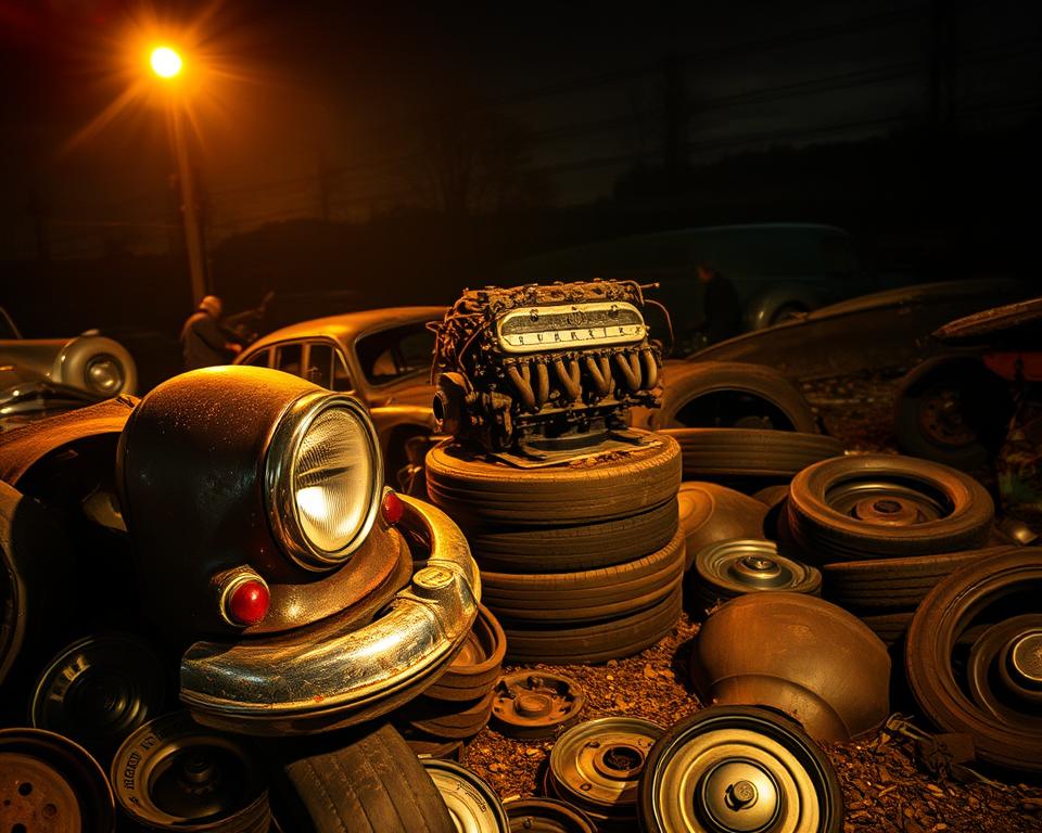peças raras para carros vintage