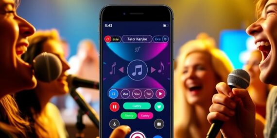 Aplicativo de karaokê gratuito: solte a voz e brilhe!