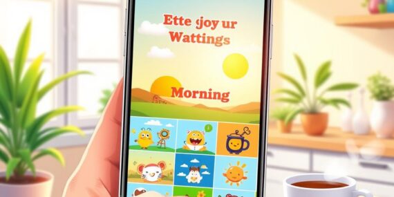 Aplicativo com mais de 3000 imagens de bom dia para WhatsApp