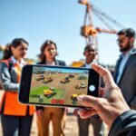 Aplicativo para aprender a operar máquinas pesadas direto no celular