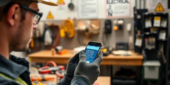 Aplicativo para Eletricista evite choque elétrico e aprenda pelo celular.