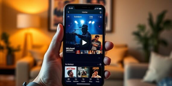 App para Assistir Filme de Michael Jackson Veja no Celular Sem Complicação