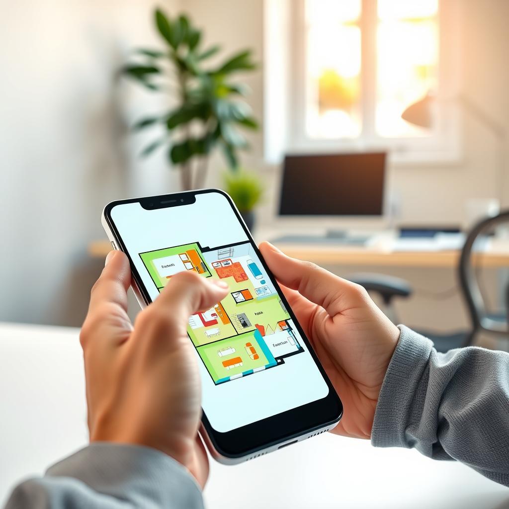 como criar planta de casa no celular