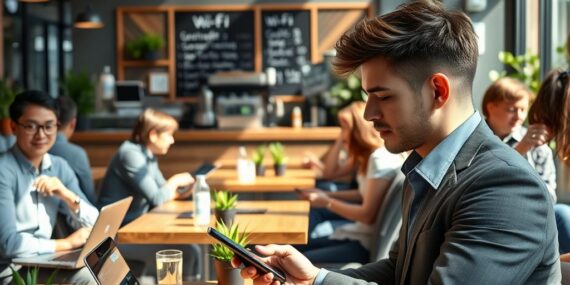 Conecte-se a Wi-Fi Grátis com Apenas Alguns Toques