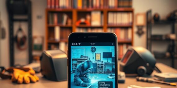 Curso de Soldador Online pelo Celular