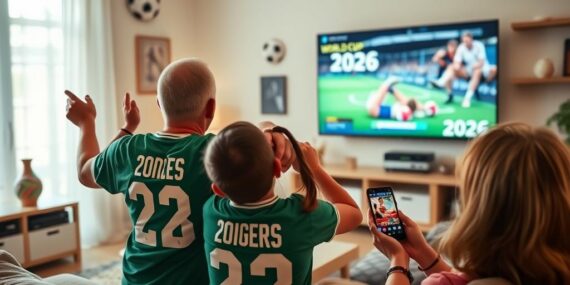 Como Assistir à Copa do Mundo 2026 Pelo Celular, TV ou Computador