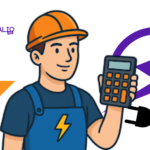 Aplicativo de cálculo elétrico para eletricista: dimensione fio, eletroduto e disjuntor pelo celular