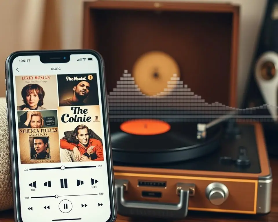 Recursos de aplicativo para músicas antigas Recursos de aplicativo para músicas antigas