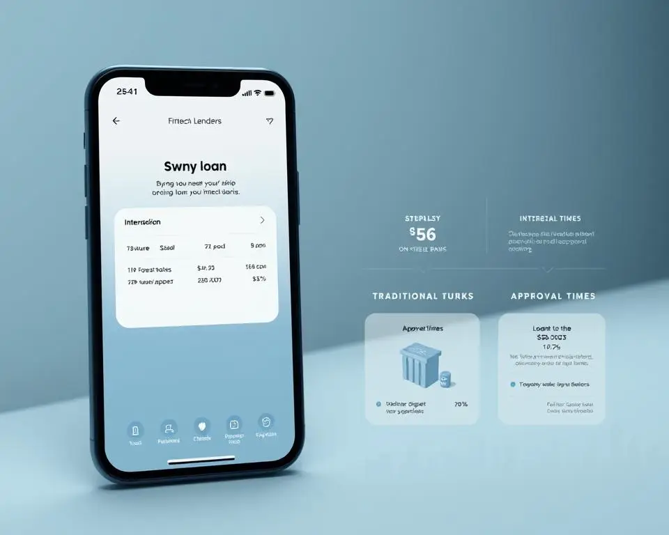 Empréstimo digital fintech
