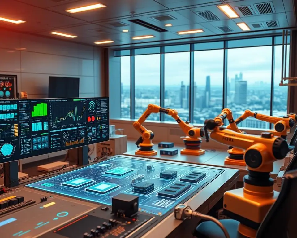 Integração entre sensores e atuadores Integração entre sensores e atuadores