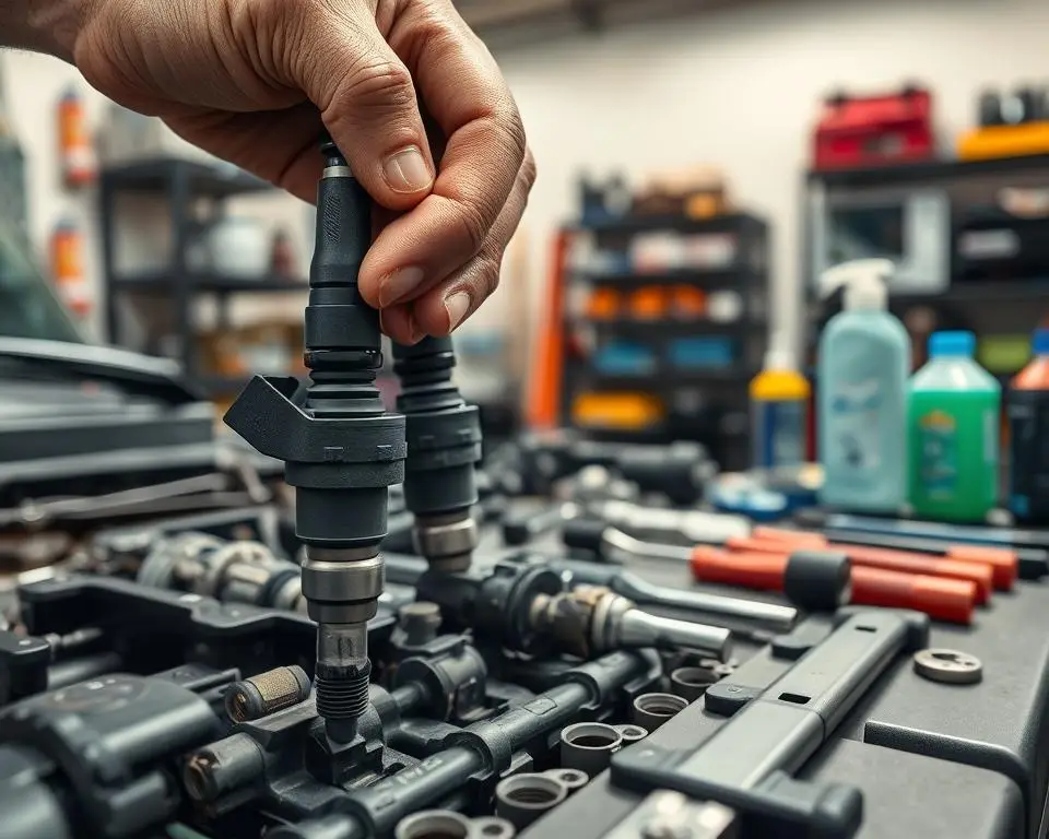 limpeza de injetores de combustível limpeza de injetores de combustível