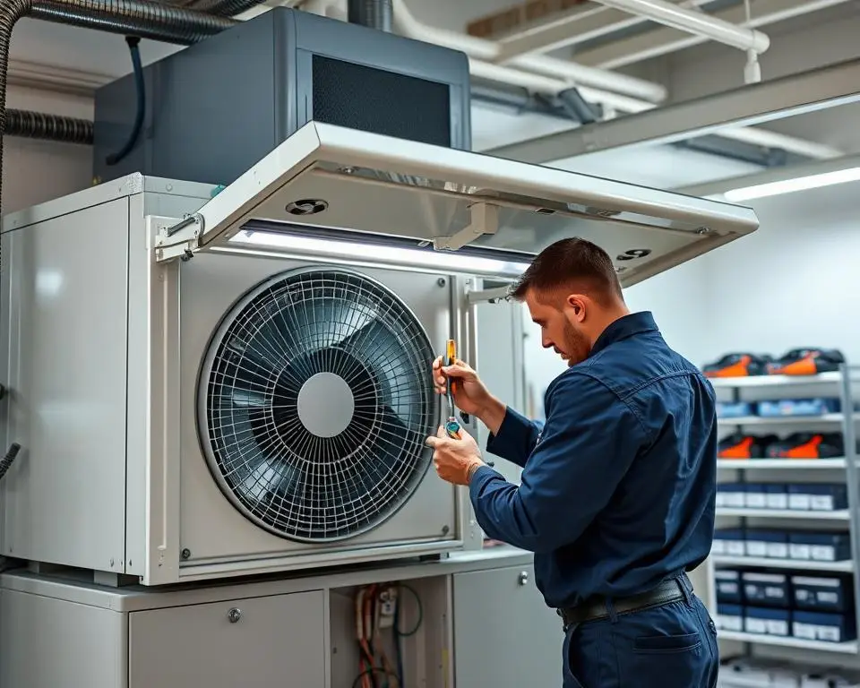 manutenção de ar-condicionado profissional