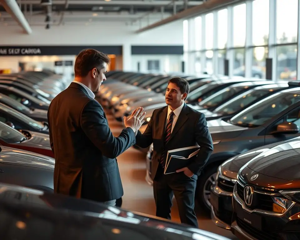 negociação de automóveis