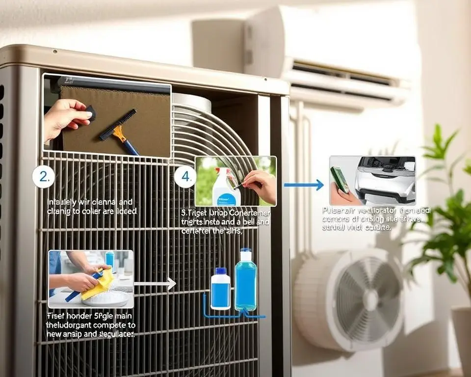 passo a passo para limpar o ar-condicionado