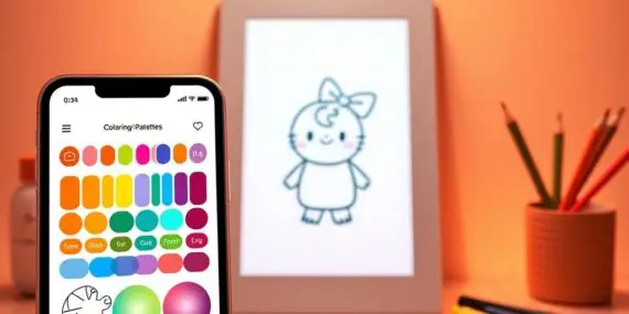 Aplicativo de colorir Bobbie Goods gratuito e online