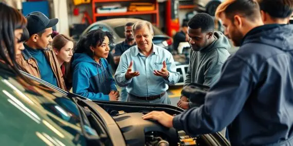 Curso gratuito de mecânica automotiva: como se inscrever em 2025