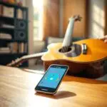 Nunca mais toque Desafinado Aplicativo Afinador de Violão.